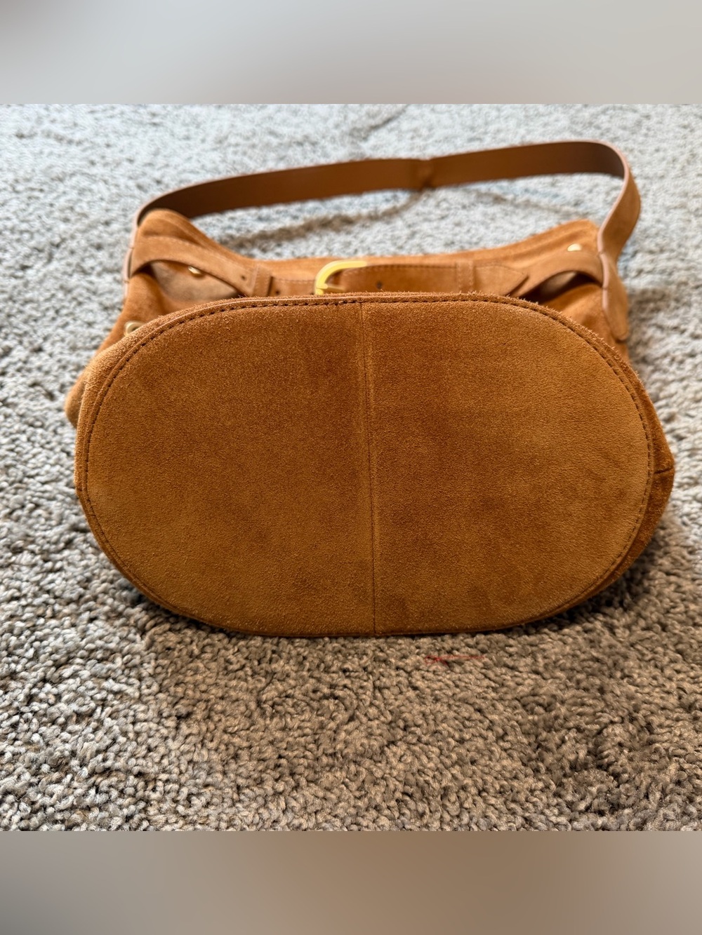 J. Crew Berkeley belted bucket bag in studded suede - Picture 4 of 7